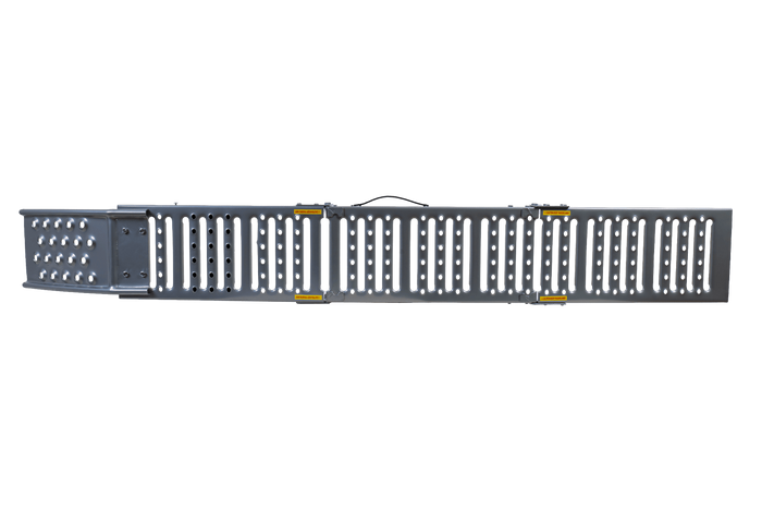 UNITRAILER ALR005 hopfällbara ramper stålramper för släpvagnar 200 cm 500 kg set om 2