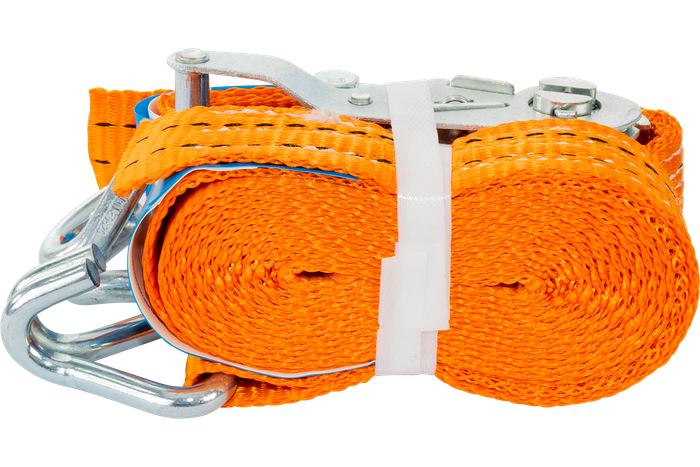 UNITRAILER 4m/35mm/2t orange transportband med spännare