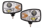 TT Technology TT.16611-L+TT.16611-P LED-strålkastare 3 funktioner 23xLED 2350lm vänster+höger för JCB/Cat/Manitou/Volvo/Terex