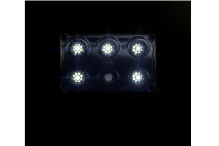 HORPOL LWD2153/CZ LED 900lm svart bilkupélampa med strömbrytare