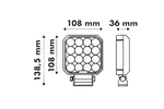 LED-arbetslampa spotlight LAYTZ LY7107 64xLED 6400lm kvadratisk