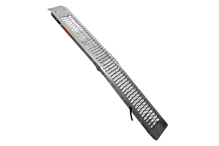UNITRAILER ALR004B hopfällbar ramp stålramp för släpvagn 190cm 200kg