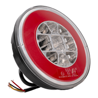 TT TECHNOLOGY TT.12008 Glo-Trac LED-bakljus för hamburgare, 3 funktioner, universal