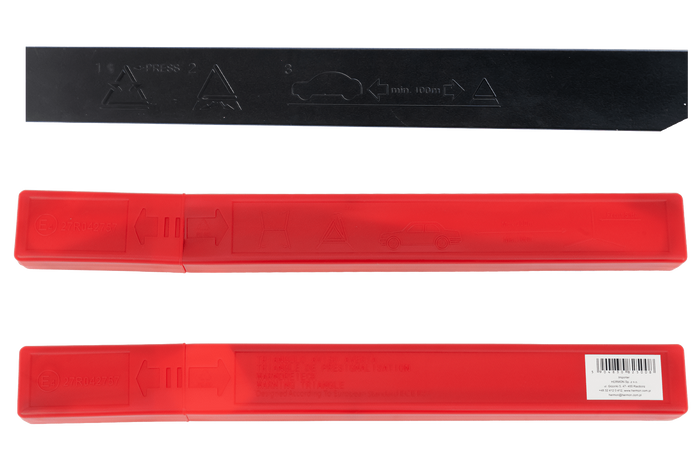 HERMON varningstriangel vikbar 430×430×430 mm