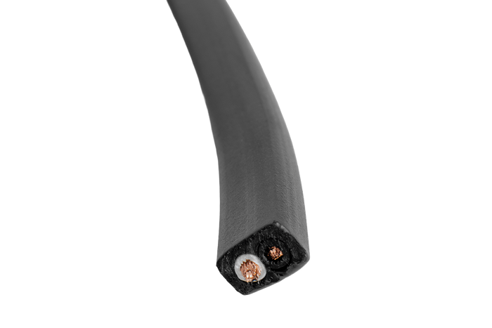 TEXSIM YLY-Sp 2x0,75 tvåledarig platt elkabel - 1m
