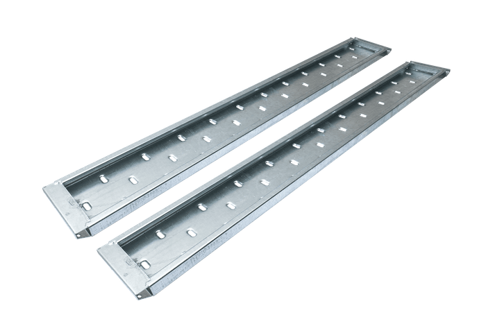 UNITRAILER ramper stålramper för dragbilssläp 250cm 1500 kg set om 2 st