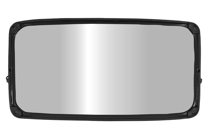 Uppvärmd sidospegel PLASTEX LP0375E för jordbruksmaskiner 375x200mm