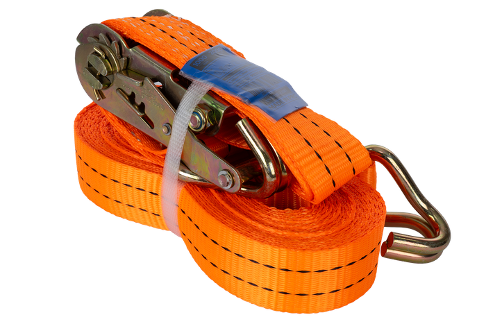 UNITRAILER 8m/35mm/2t orange transportband med spännare