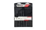 YATO YT-4714 mejslar och stansar, set om 12.