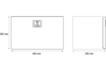 DAKEN verktygslåda 8Z3100 Z31 400x300x300mm 32l