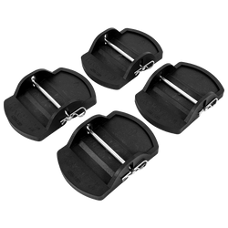 Set med fyra KNOTT släpvagnsstödkuddar 18x14x4,5 cm