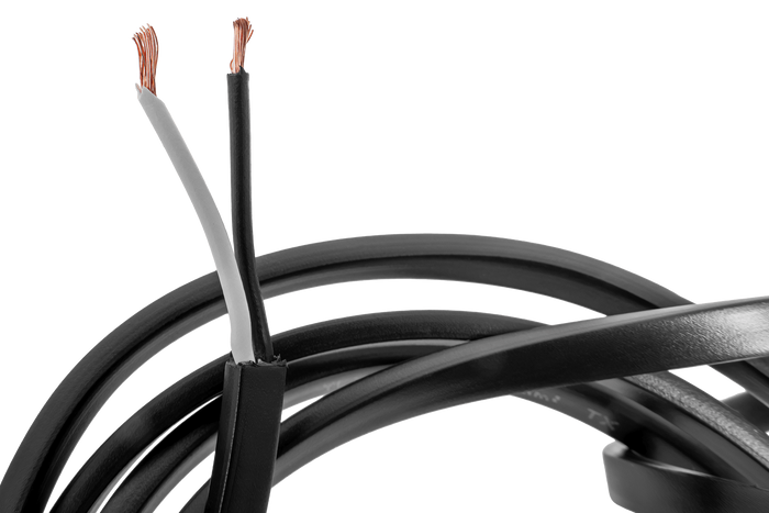 TEXSIM YLY-Sp 2x0,75 tvåledarig platt elkabel - 1m