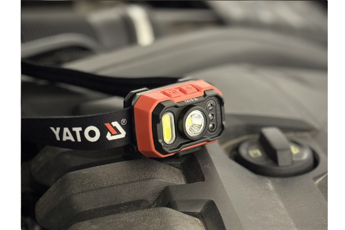 YATO YT-085942 LED-strålkastare med rörelsesensor 1000 lm