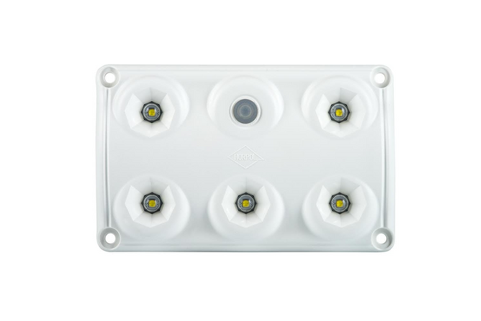 HORPOL LWD2153 LED 900lm bilkupélampa med strömbrytare