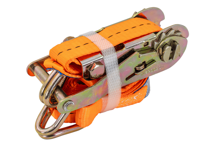 UNITRAILER 3m/25mm/1t orange transportband med spännare