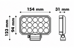 LED-arbetslampa reflektor LAYTZ LY7303 60xLED 6000lm rektangulär